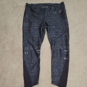Under Armour Charcoal Patterned Ankle Leggings
